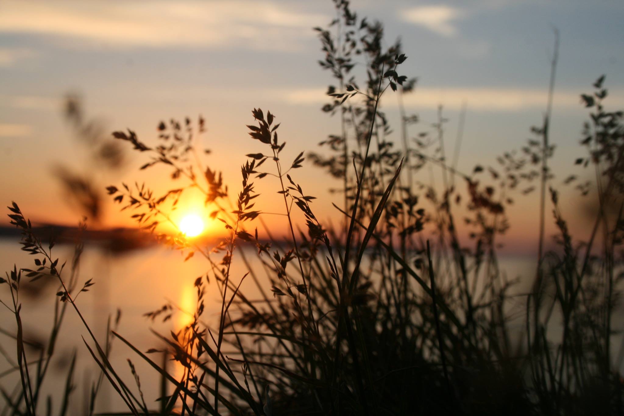 river sunrise